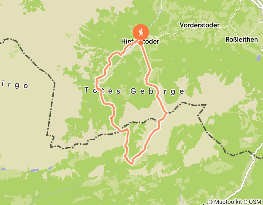Karte der Tour