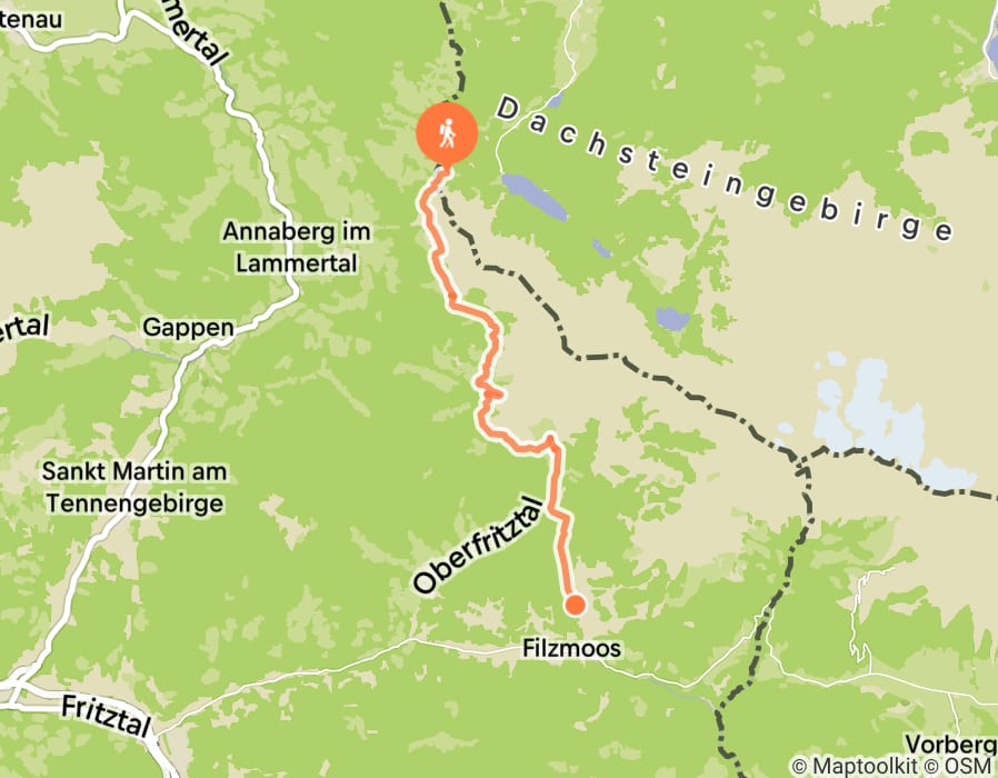 Karte der Tour