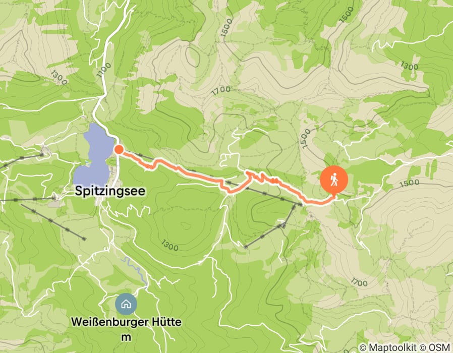 Karte der Tour