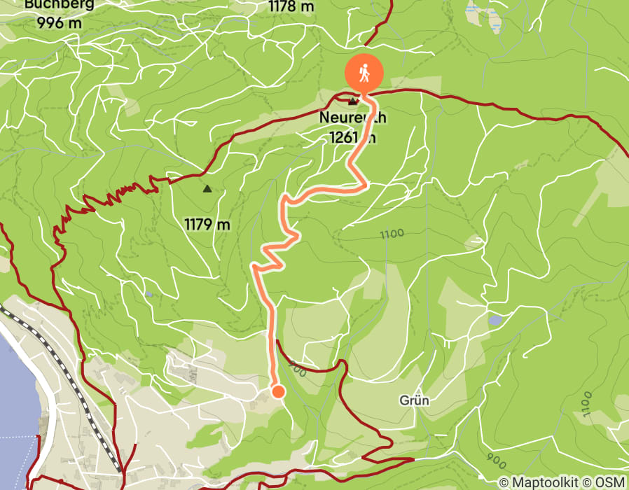 Karte der Tour