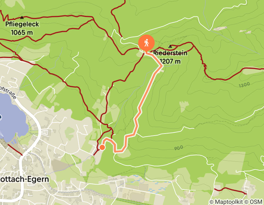 Karte der Tour