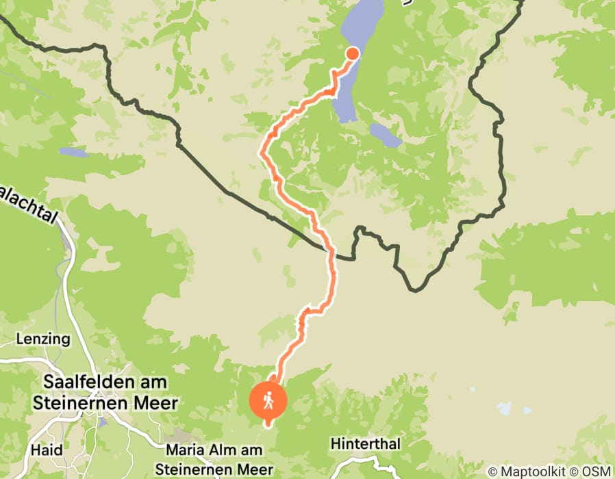 Karte der Tour
