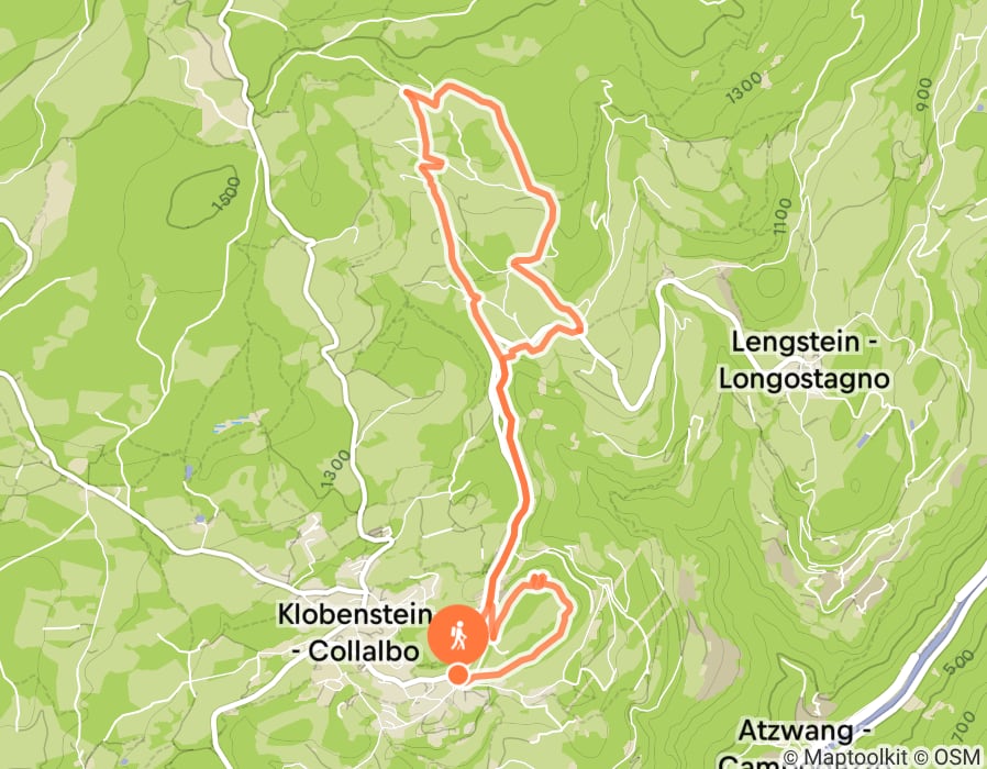 Karte der Tour