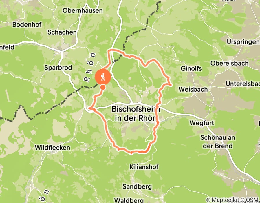 Karte der Tour