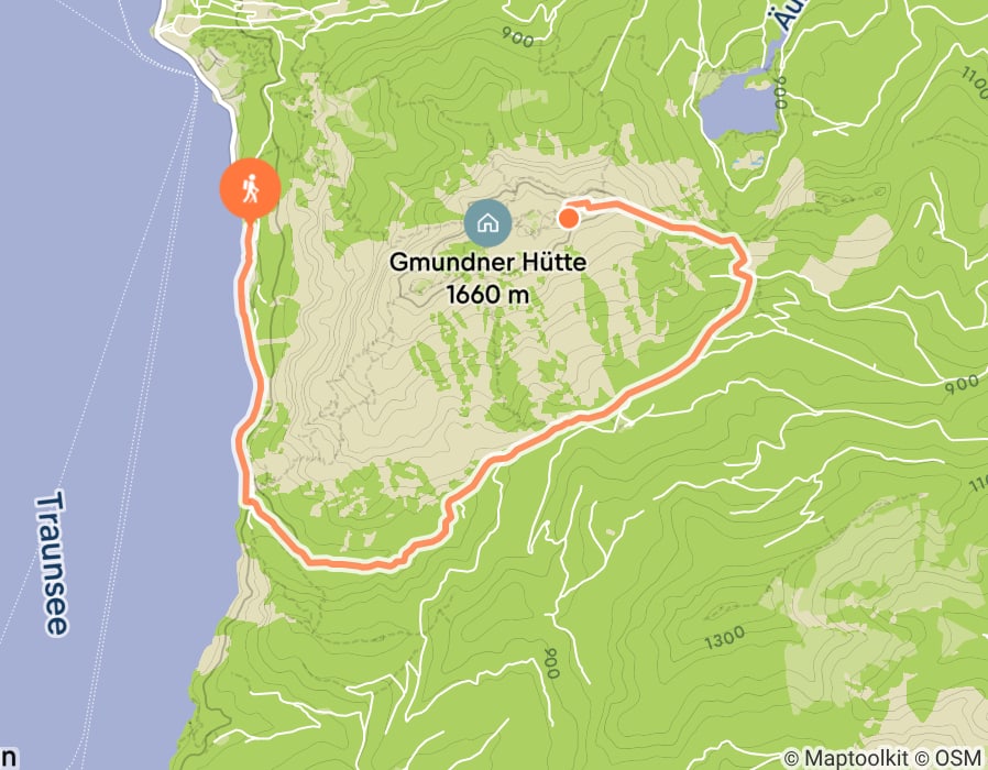 Karte der Tour