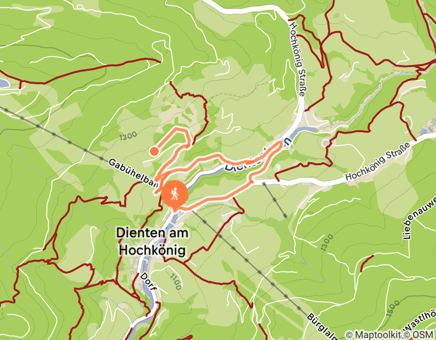 Karte der Tour