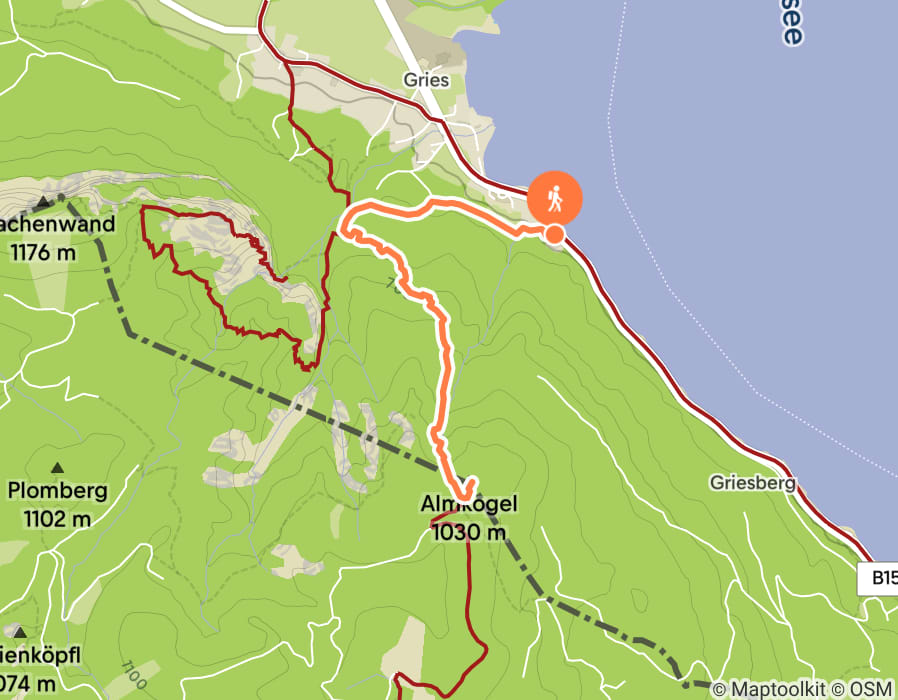 Karte der Tour