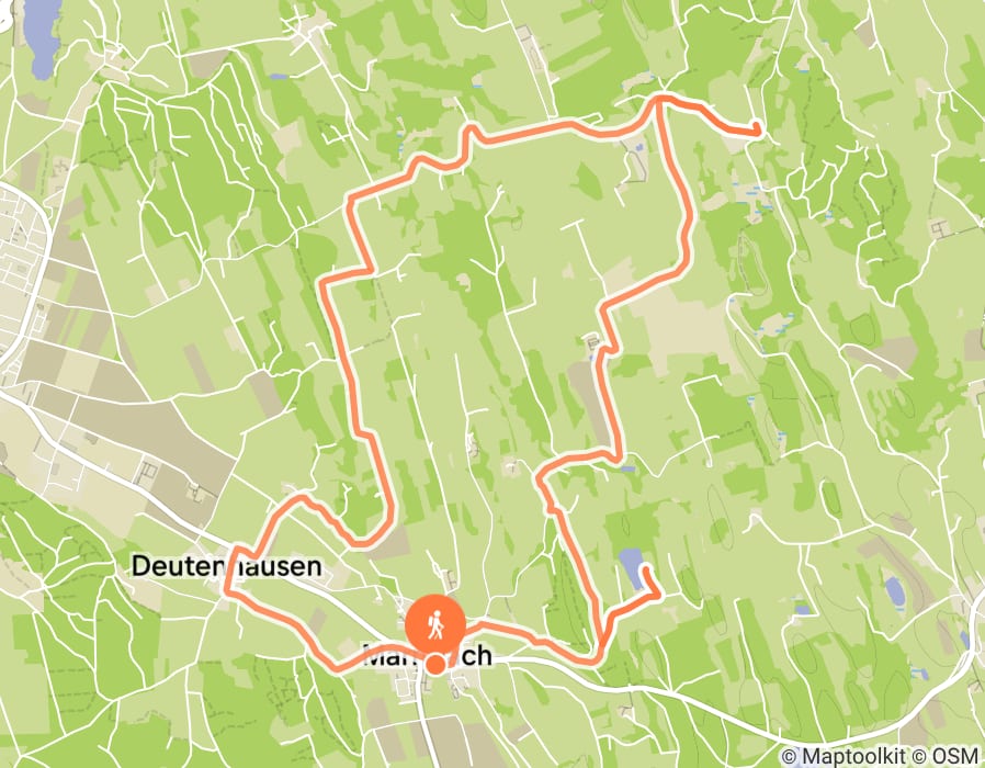 Karte der Tour