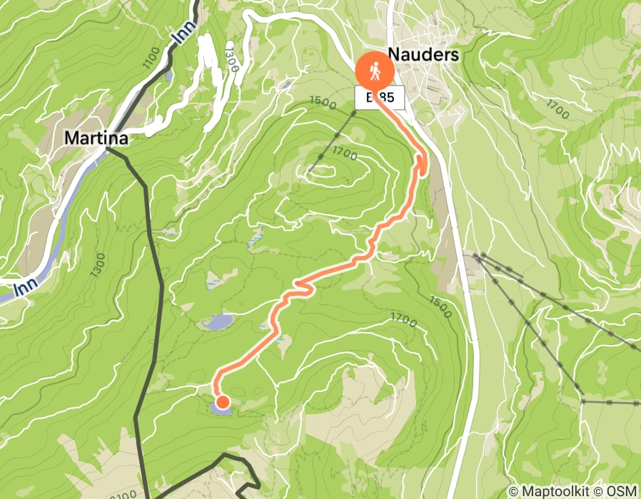 Karte der Tour
