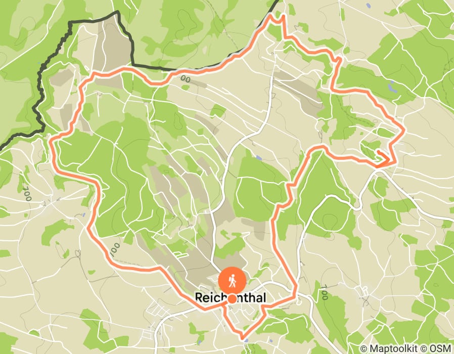 Karte der Tour