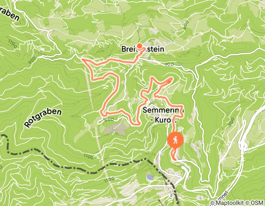 Karte der Tour