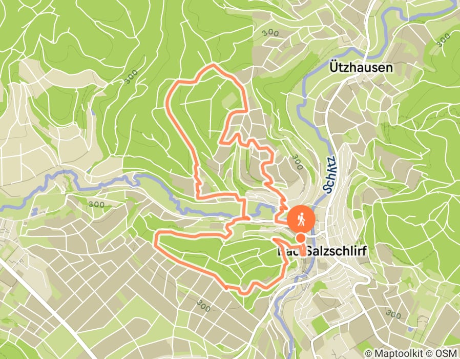 Karte der Tour