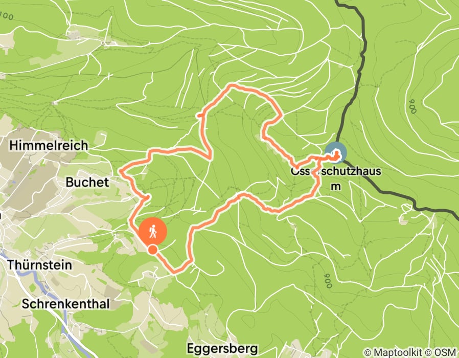 Karte der Tour