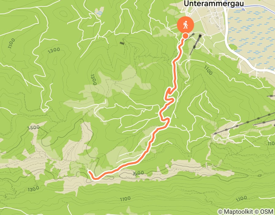 Karte der Tour