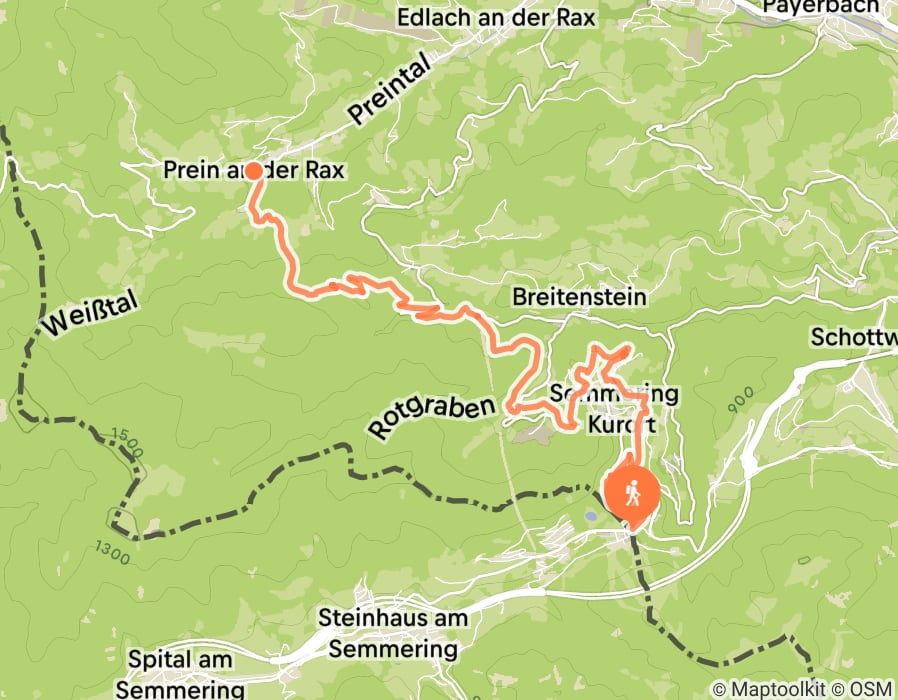 Karte der Tour