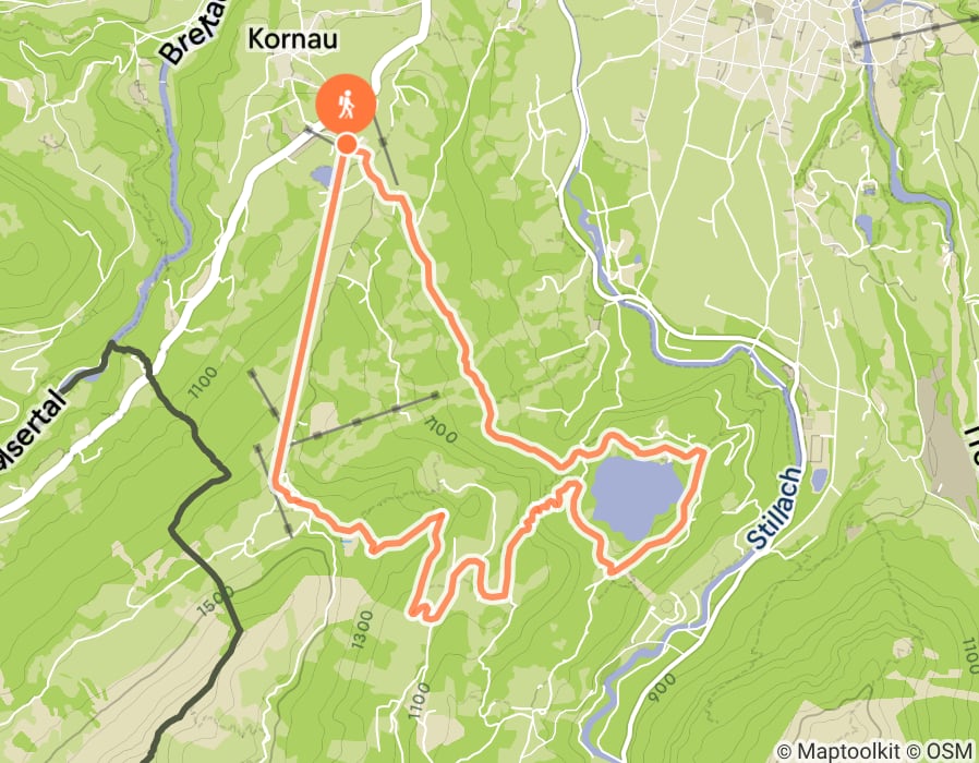 Karte der Tour