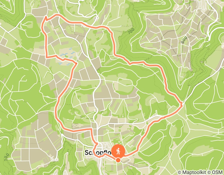Karte der Tour