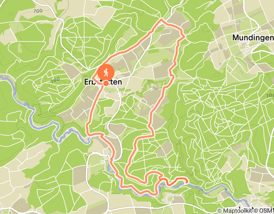 Karte der Tour