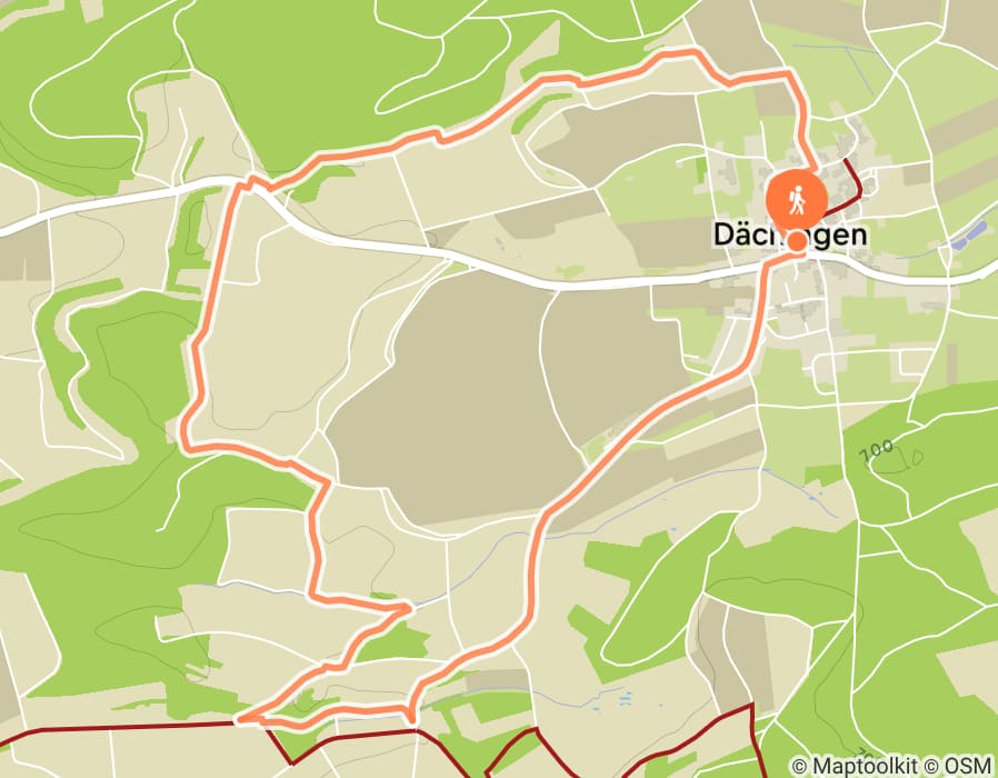 Karte der Tour